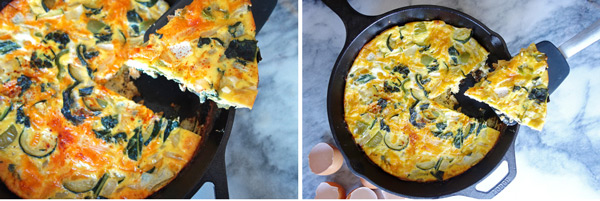 Frittata-Diptych