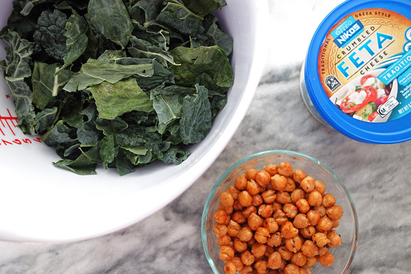 Ingredients-Kale-Chickpea-Salad